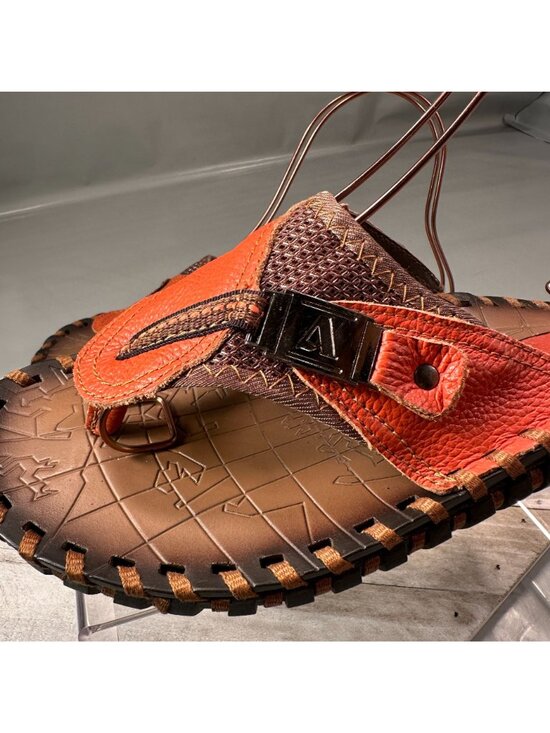 Ivan Troy Angelo Royal Comfort Mens Sandal Italy Leather Sandals Stitched Sole main image 16